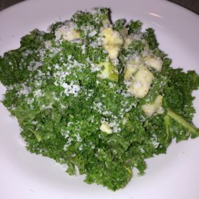 Gluten-free kale salad from Live Bait